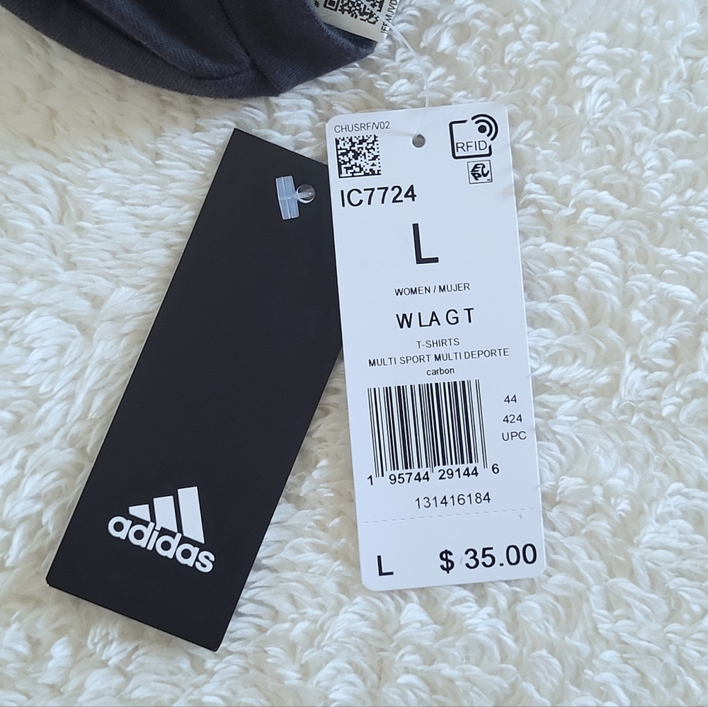✨️HP✨️ Adidas Los Angeles🏙 Peace Sign☮️ Tee👕 - NWT - Picture 13 of 13
